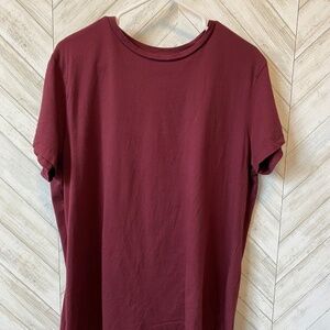 Bench XL Womens Burgundy Shirt.